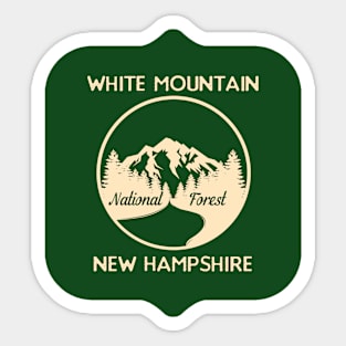 White Mountain National Forest New Hampshire Sticker